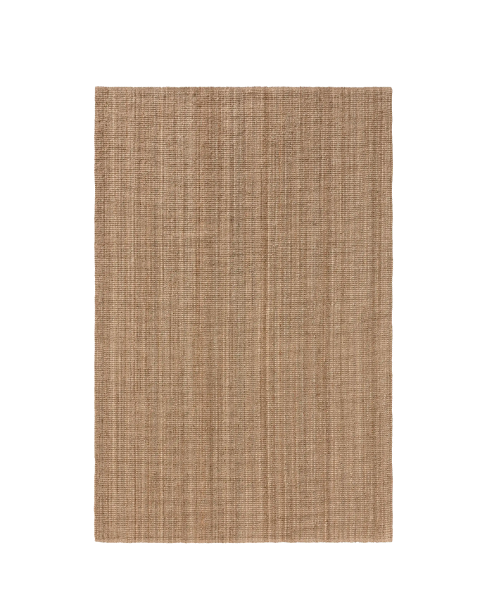 Tapis rectangulaire en jute marron dans plusieurs mesures