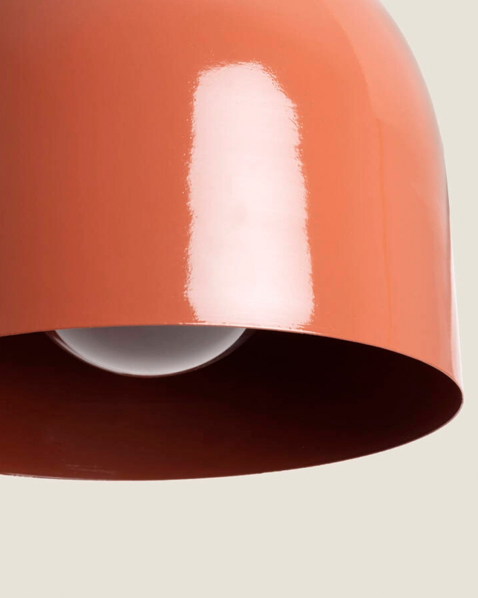 Lampadaire en métal brun clair 26cm