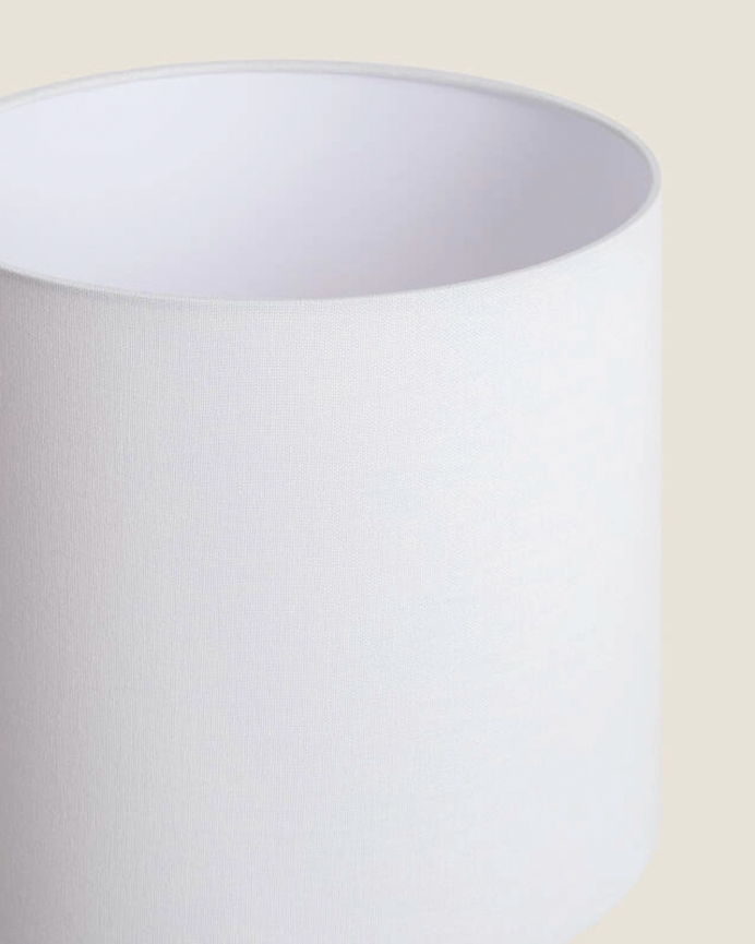 Lampadaire en céramique blanc 48cm