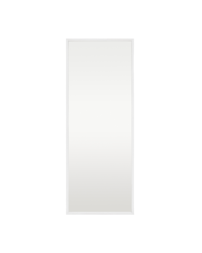 Specchio in legno massello color bianco di varie misure