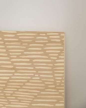 Testata del letto in legno massello stampato di varie misure