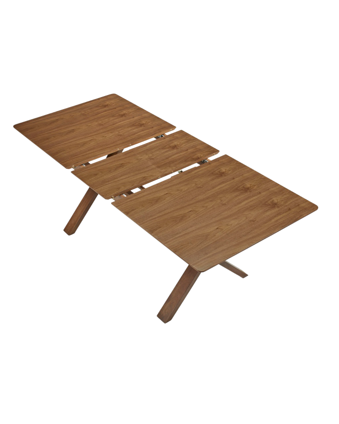 Tavolo da pranzo estendibile in legno naturale di varie misure