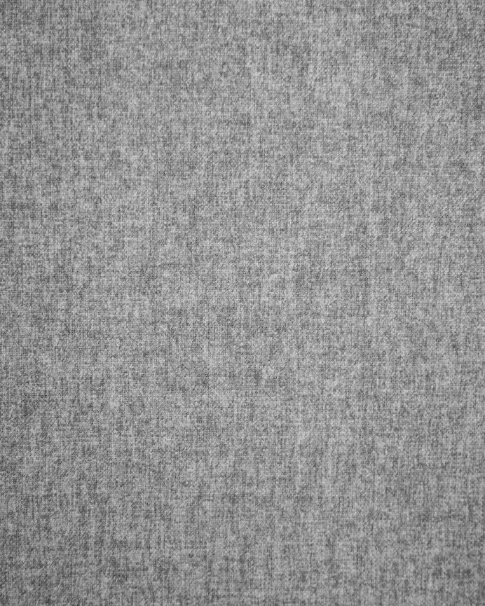 Testiera imbottita in poliestere liscio di colore grigio di varie misure