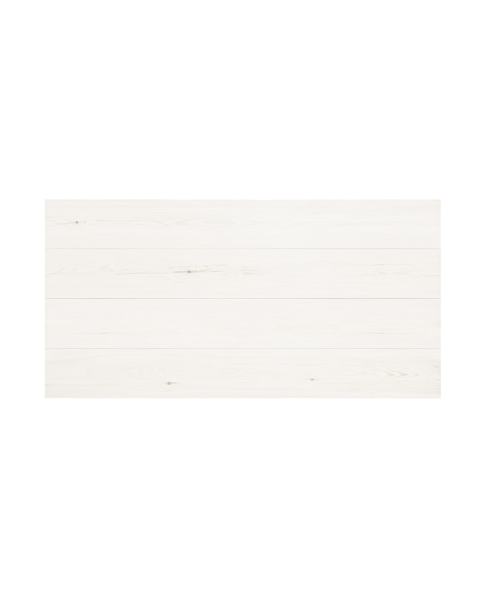 Testata del letto in massello di legno bianco di varie dimensioni