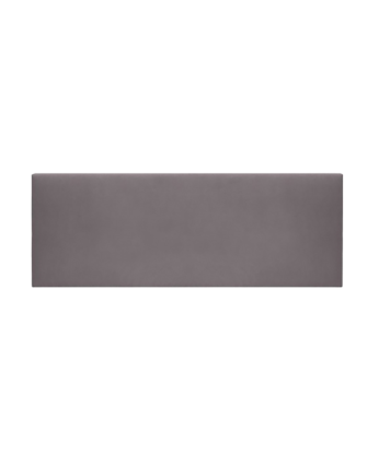 Testiera imbottita in poliestere liscio in color grigio di varie misure
