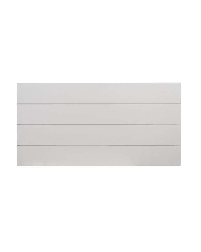 Pannello posteriore in legno DM di colore grigio chiaro in diverse misure
