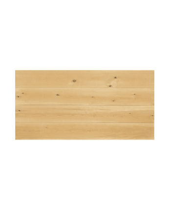 Testiera in legno massello in tonalità oliva di varie misure