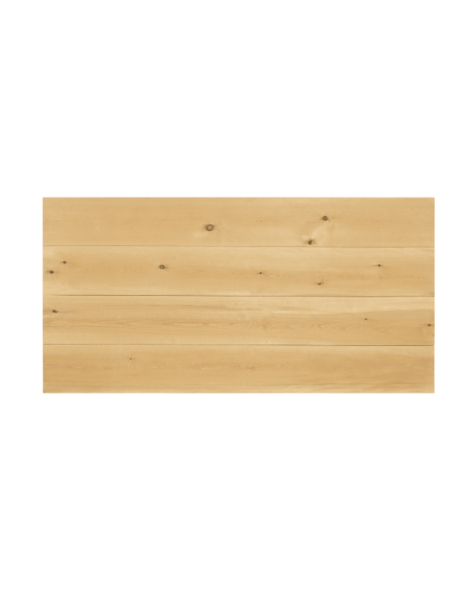 Testiera in legno massello in tonalità oliva di varie misure