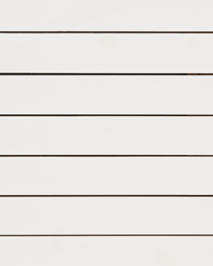 Testiera in legno massello in tonalità bianca di varie misure