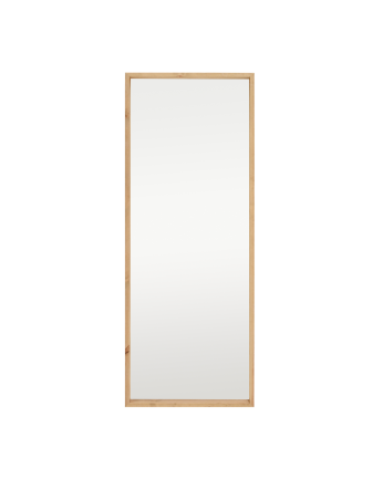 Specchio in legno massello tonalità oliva di varie misure