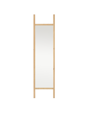 Specchio in legno massello di olivo 45x180cm