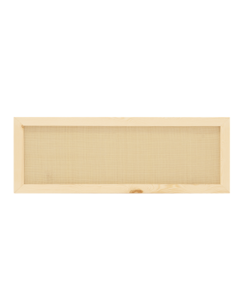 Testata del letto in legno massello in tonalità naturale di varie dimensioni