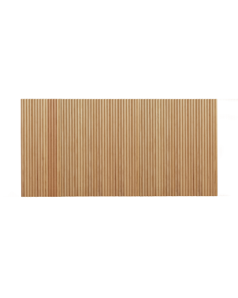 Testiera in legno massello in tonalità di rovere medio di varie misure