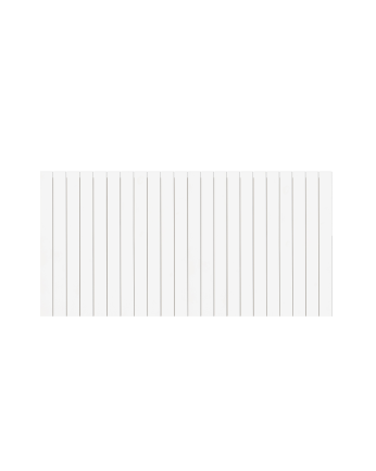 Testata di letto in legno massello bianco di varie dimensioni
