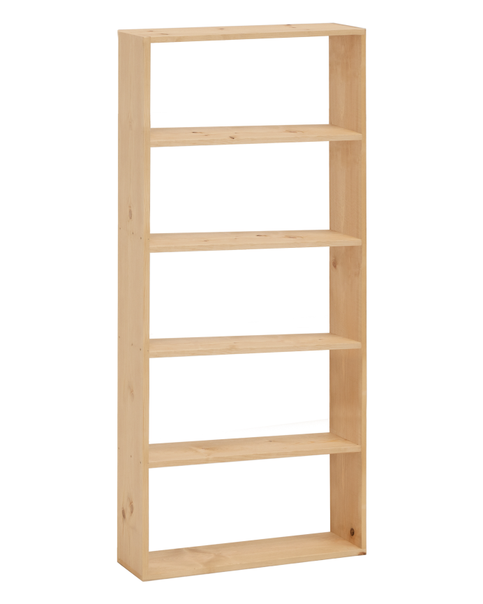 Mensole in legno massello tonalità rovere medio diverse misure