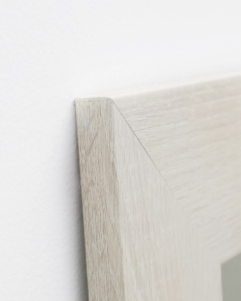 Specchio in legno color beige di varie misure