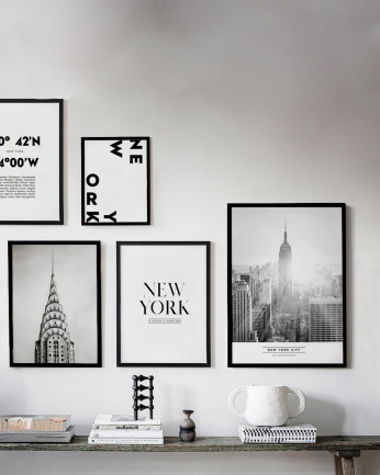 Pack di 5 stampe New York City