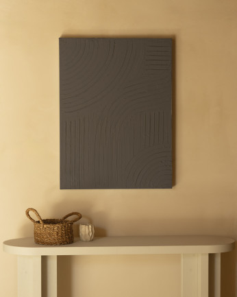 Quadro decorativo su tela di cotone con telaio in legno dipinto a mano con pittura ad olio di varie misure