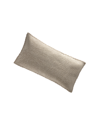 Fodera per cuscino in cotone dhurrie colore verde 30x60cm