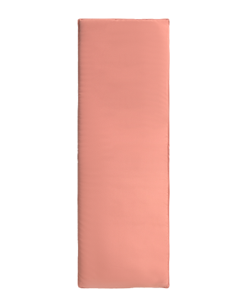 Cuscino rettangolare colore rosa 40x120x3cm