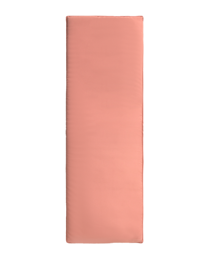 Cuscino rettangolare colore rosa 40x120x3cm