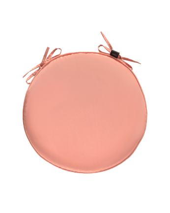 Cuscino rotondo colore rosa 40x3cm