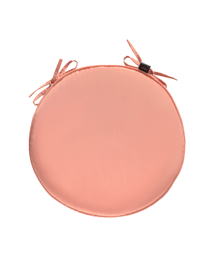 Cuscino rotondo colore rosa 40x3cm