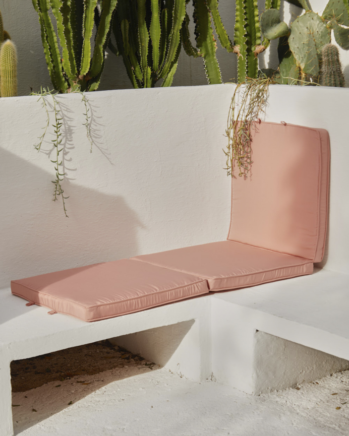 Cuscino da pavimento color rosa in diverse misure