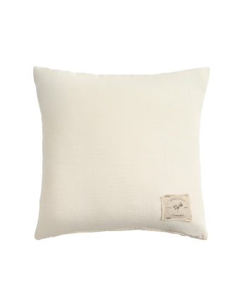 Fodera per cuscino in cotone vintage colore naturale in varie misure