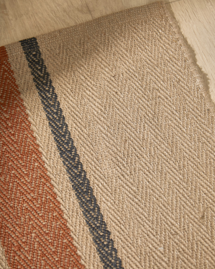 Tappeto in juta colore marrone in diverse misure