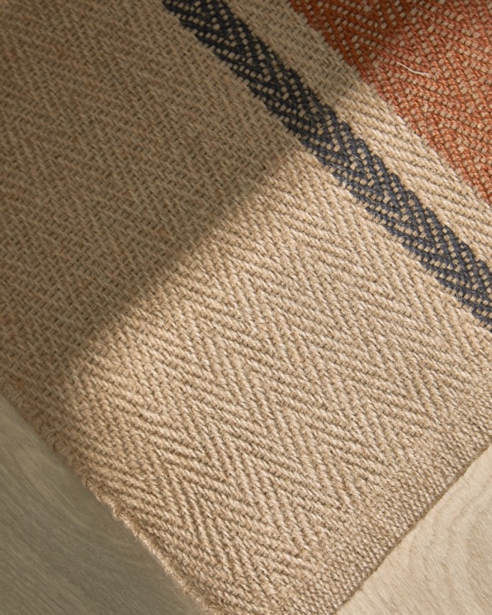 Tappeto in juta colore marrone in diverse misure