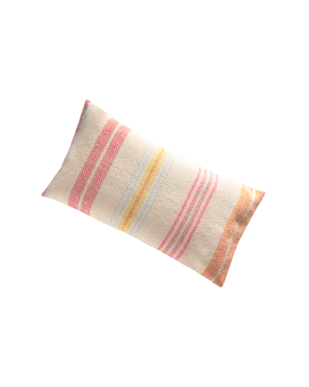 Fodera per cuscino in cotone multicolore 30x60cm