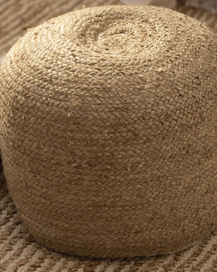 Pouf in juta 50x35cm