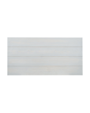 Testiera in legno massello colore blu decapato in diverse misure