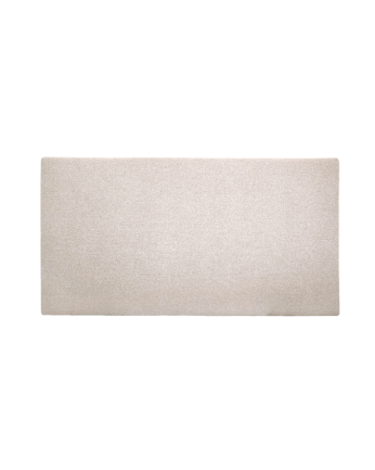 Testiera imbottita in poliestere liscio in colore beige in diverse misure