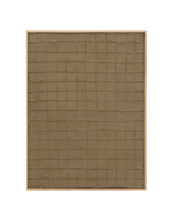 Quadro marrone decorativo su tela di cotone con telaio di legno dipinto a mano con pittura a olio in diverse misure