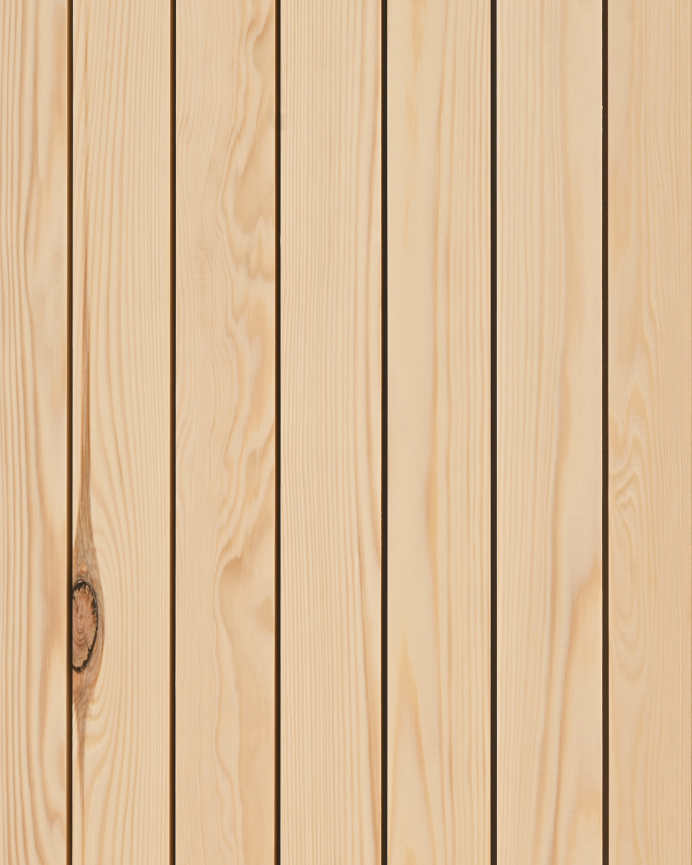 Testata di letto in legno massello in tonalità naturale in diverse misure