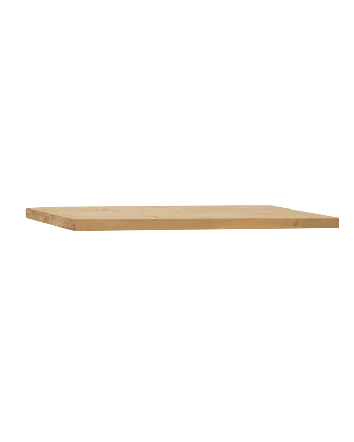 Mensole flottante in legno massello con finitura in rovere medio in diverse misure