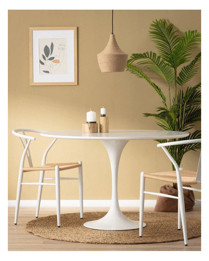 Lampada da soffitto in alluminio naturale 167cm