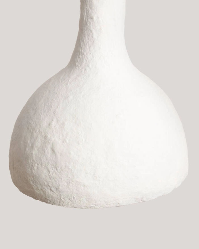 Lampada da soffitto in carta panna bianco 150cm