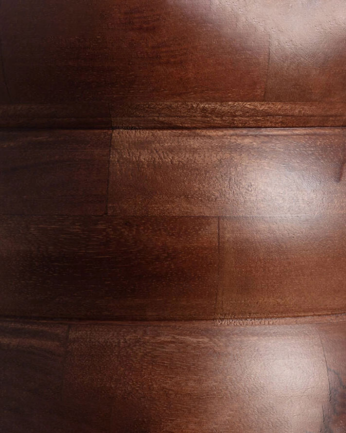 Lampada da soffitto in legno con manico marrone 128cm