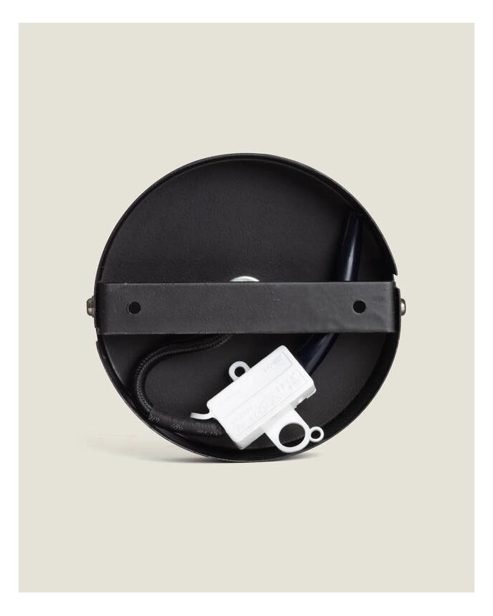 Lampada da soffitto in metallo marrone chiaro 26cm