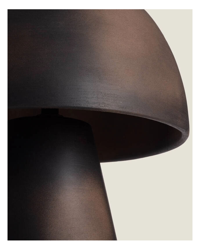 Lampada da tavolo in metallo nero 36cm