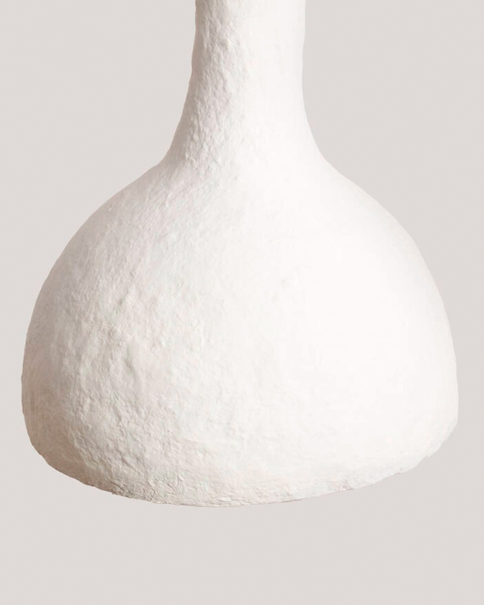 Lampada da soffitto in carta panna bianco 150cm