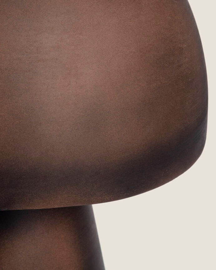 Lampada da tavolo in metallo nero 36cm