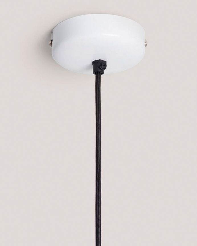 Lampada da soffitto in carta panna bianco 150cm
