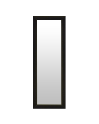Espelho de madeira preto de vários tamanhos