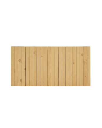 Cabeceira de madeira maciça em tom oliveira em vários tamanhos