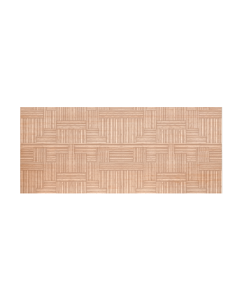 Cabeceira de madeira maciça impressa em vários tamanhos